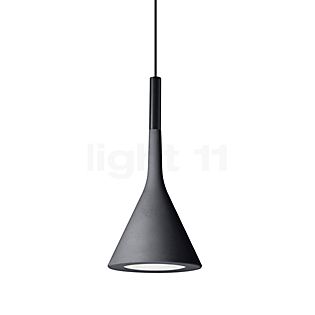 Foscarini Aplomb, lámpara de suspensión antracita - ø17 cm