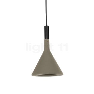 Foscarini Aplomb, lámpara de suspensión gris - ø11,5 cm