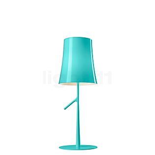 Foscarini Birdie Bordlampe LED turkis - 70 cm