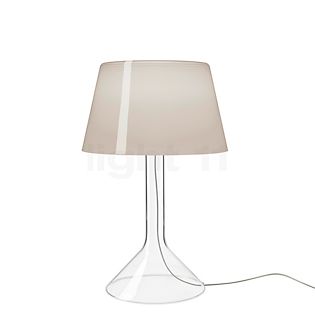 Foscarini Chapeaux Tafellamp LED grijs - glas - ø29 cm