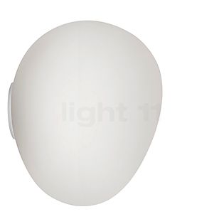 Foscarini Gregg Semi Applique blanc - grande - 19 cm