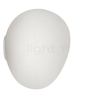 Foscarini Gregg Semi Applique blanc - grande - 19 cm , Vente d'entrepôt, neuf, emballage d'origine