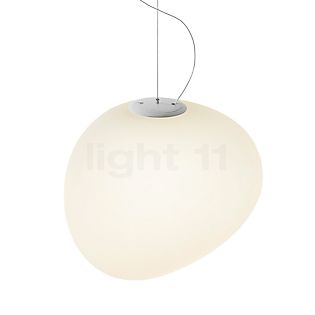Foscarini Gregg, lámpara de suspensión LED blanco - regulable - ø47 cm