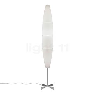 Foscarini Havana Floor Lamp body aluminium/shade white