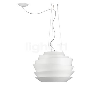 Foscarini Le Soleil Sospensione decentraal wit