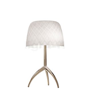 Foscarini Lumiere Tischleuchte Grande champagner/kariert - mit Schalter