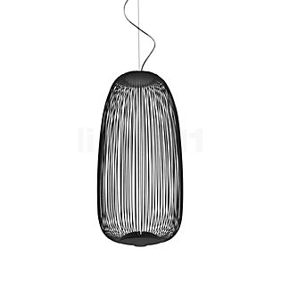 Foscarini Spokes 1, lámpara de suspensión LED negro - MyLight