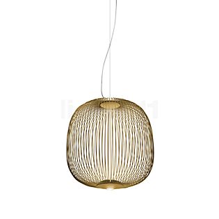 Foscarini Spokes 2 Sospensione LED gold - midi - dimmbar