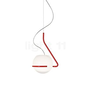 Foscarini Tonda lámpara de suspensión naranja/blanco - 25 cm