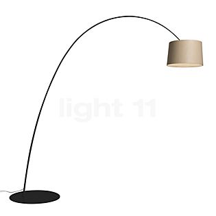 Foscarini Twiggy Elle Wood Arc Lamp LED black - oak - tunable white