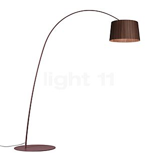 Foscarini Twiggy Wood Lampada ad arco LED borgogna - palisander - MyLight