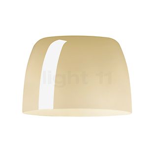 Foscarini Vidrio para Lumiere lámpara de sobremesa - pieza de repuesto blanco cálido - grande