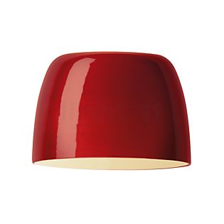Foscarini Vidrio para Lumiere lámpara de sobremesa - pieza de repuesto rojo - grande