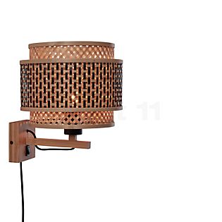 Good & Mojo Bhutan Lampada da parete con braccio telaio naturale , Vendita di giacenze, Merce nuova, Imballaggio originale