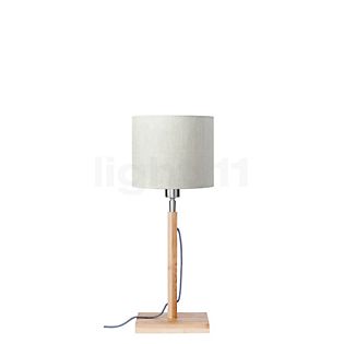 Good & Mojo Fuji Lampe de table naturel/lin brillant
