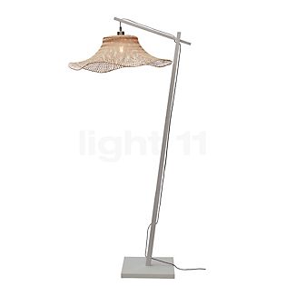 Good & Mojo Ibiza Gulvlampe hvid/natur - 65 cm