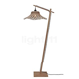 Good & Mojo Ibiza Lampadaire naturel/noir - 50 cm