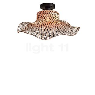 Good & Mojo Ibiza Plafondlamp natuur/zwart - 50 cm