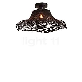 Good & Mojo Ibiza Plafondlamp zwart - 50 cm