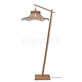 Good & Mojo Ibiza Vloerlamp natuur/zwart - 65 cm