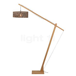 Good & Mojo Java Lampadaire arc naturel - naturel/noir