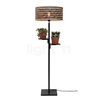 Good & Mojo Java Vloerlamp met plank natuur/zwart