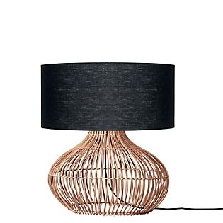 Good & Mojo Kalahari, lámpara de sobremesa natural/negro - 47 cm