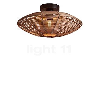 Good & Mojo Tanami Plafondlamp natuur - 40 x 10 cm