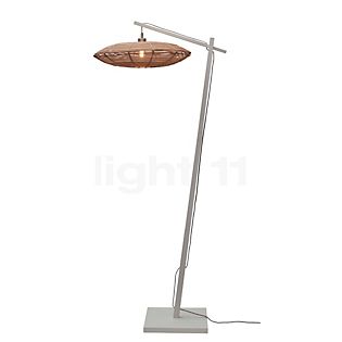Good & Mojo Tanami, lámpara de pie con brazzo blanco/natural - 55 cm