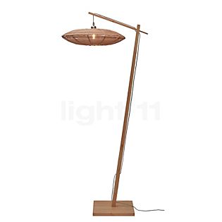 Good & Mojo Tanami, lámpara de pie con brazzo natural - 55 cm