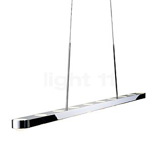 Grau Dance, lámpara de suspensión LED cromo