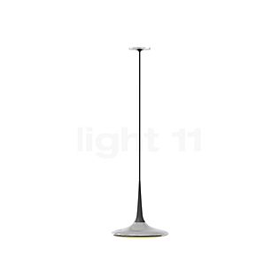 Grau Falling Leaf Einbaupendelleuchte LED chrom/schwarz - 600 cm