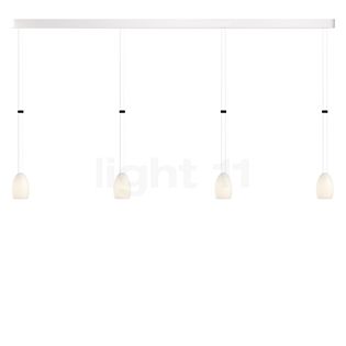 Grau Oh China Suspension LED 4 foyers blanc