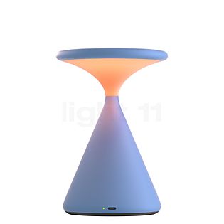 Grau Salt Lampada ricaricabile LED azzurr - limited edition