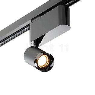 Grau Set Focus Spotlight LED for Euro Rail black - 3,500 K