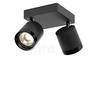 Grau Set Focus Surface-Mounted Spotlight LED 2 lamps black - 2,700 K