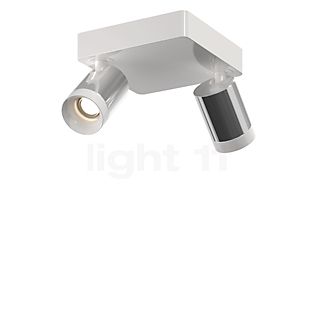 Grau Set, foco de superficie LED 2 focos cromo