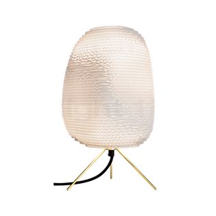 Graypants Scraplights Ebey Lampe de table blanc