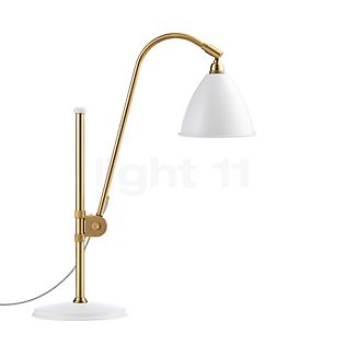 Gubi BL1 Lampe de table laiton/blanc mat