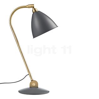 Gubi BL2 Lampe de table laiton/gris
