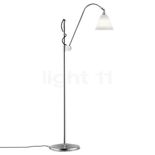 Gubi BL3 Gulvlampe krom/porcelæn - ø16 cm