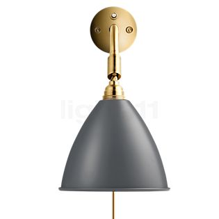 Gubi BL7 Wall light brass/grey