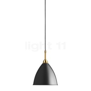 Gubi BL9 Pendant Light brass/black - ø16 cm