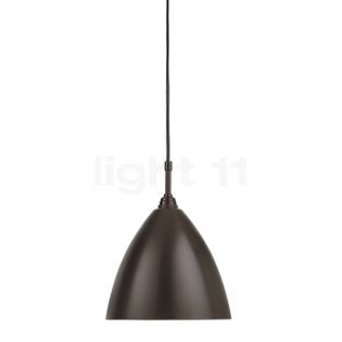 Gubi BL9, lámpara de suspensión negro/negro - ø21 cm