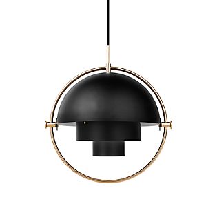 Gubi Multi-Lite, lámpara de suspensión latón/negro - ø36 cm , Venta de almacén, nuevo, embalaje original