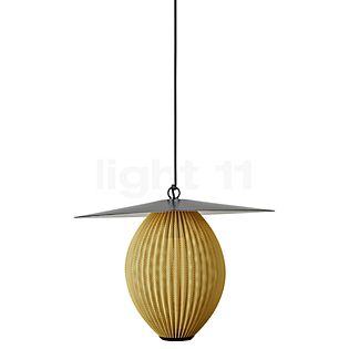 Gubi Satellite Hanglamp Outdoor zwart/goud mat - ø27 cm
