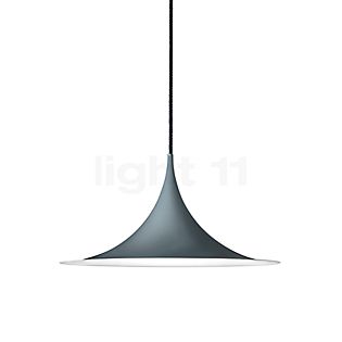 Gubi Semi, lámpara de suspensión antracita - ø47 cm