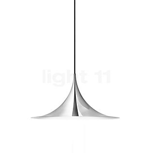 Gubi Semi, lámpara de suspensión cromo - ø30 cm