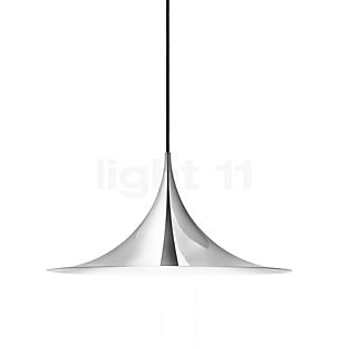 Gubi Semi, lámpara de suspensión cromo - ø47 cm