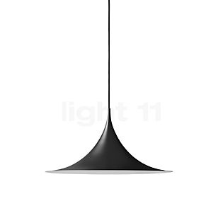 Gubi Semi, lámpara de suspensión negro mate - ø30 cm